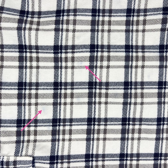 CP Shades Plaid Corduroy Popover Shirt size Medium Cotton 3/4 Sleeves - Picture 6 of 6